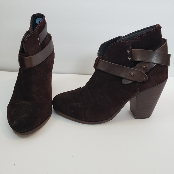 Rag & Bone Harrow Boot dark brown size 6 - Picture 7 of 11